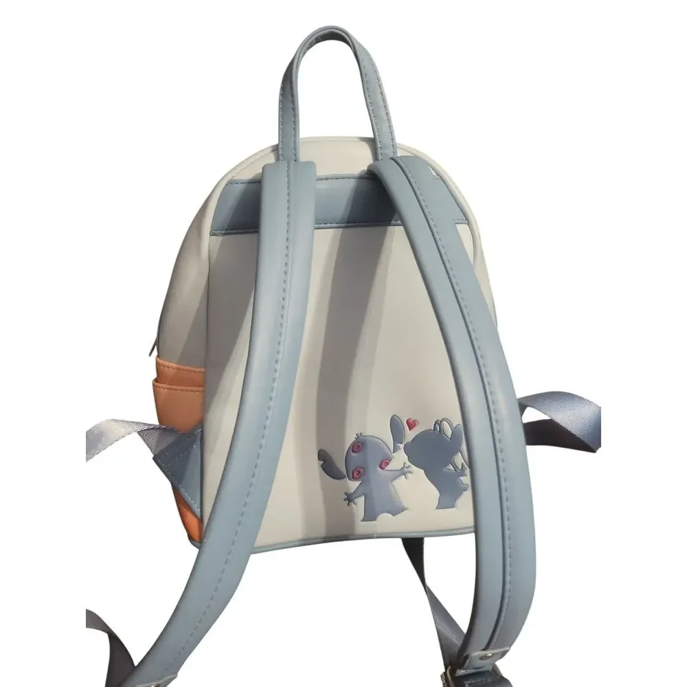 Disney Loungefly Angel Bag Mini Backpack Snow Cone Date Lilo&Stitch W/O Wallet